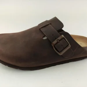 Bionatura sabot uomo caffe punta chiusa