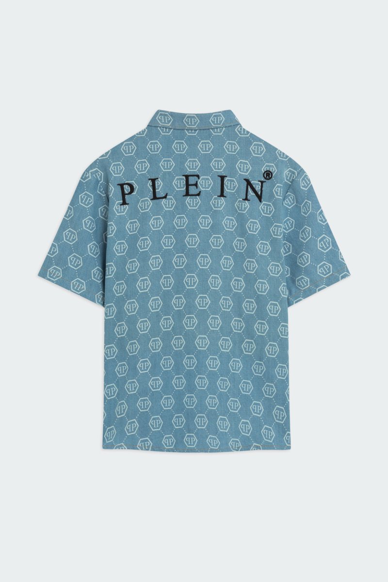 Camicia Denim Philipp Plein - immagine 3