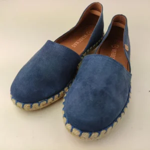 VERBENAS espadrillas camoscio blu chiaro