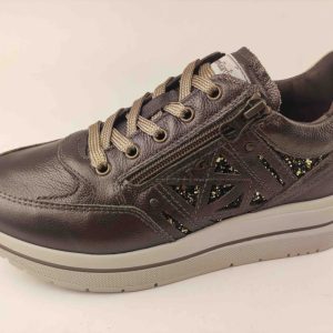 NERO GIARDINI sneaker testa di moro